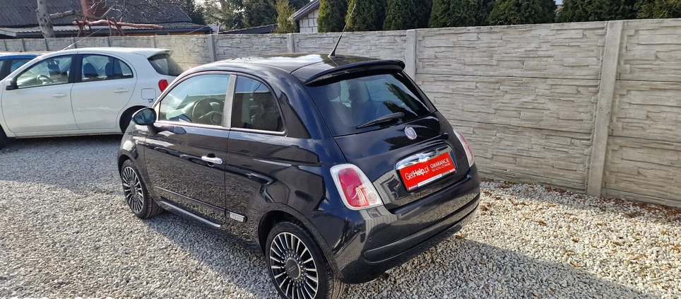 Fiat 500 cena 23500 przebieg: 194000, rok produkcji 2009 z Łuków małe 379